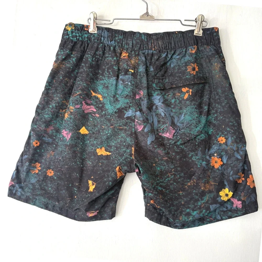 Saturdays NYC 10th Anniversary Transition Print Floral Swim Shorts M41921TR02 M
